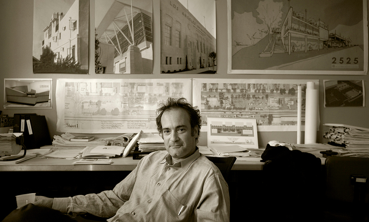 Ricardo Accorsi in his Silver Lake studio, by John Livzey