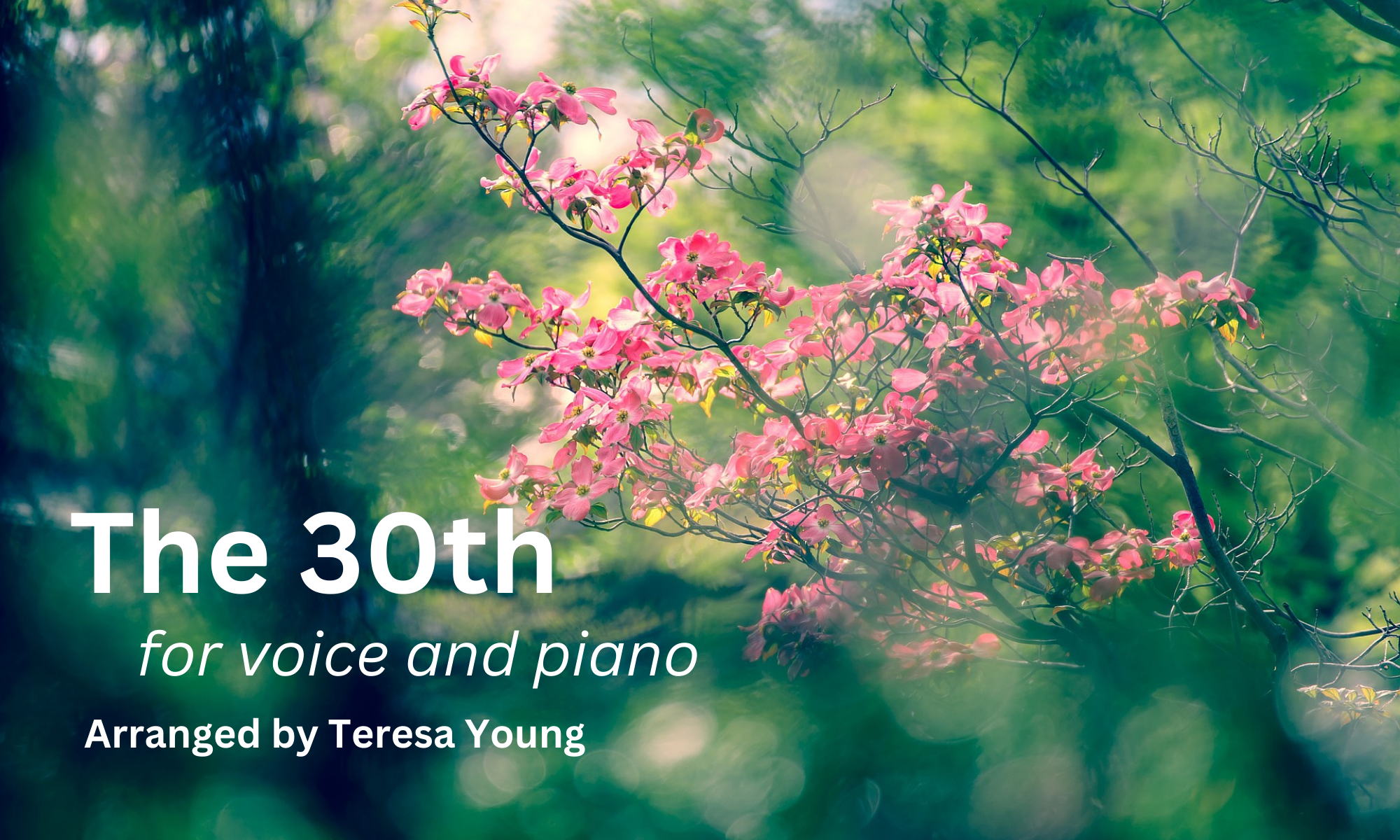 The 30th, by Billie Eilish, piano vocal, arr. Teresa Young