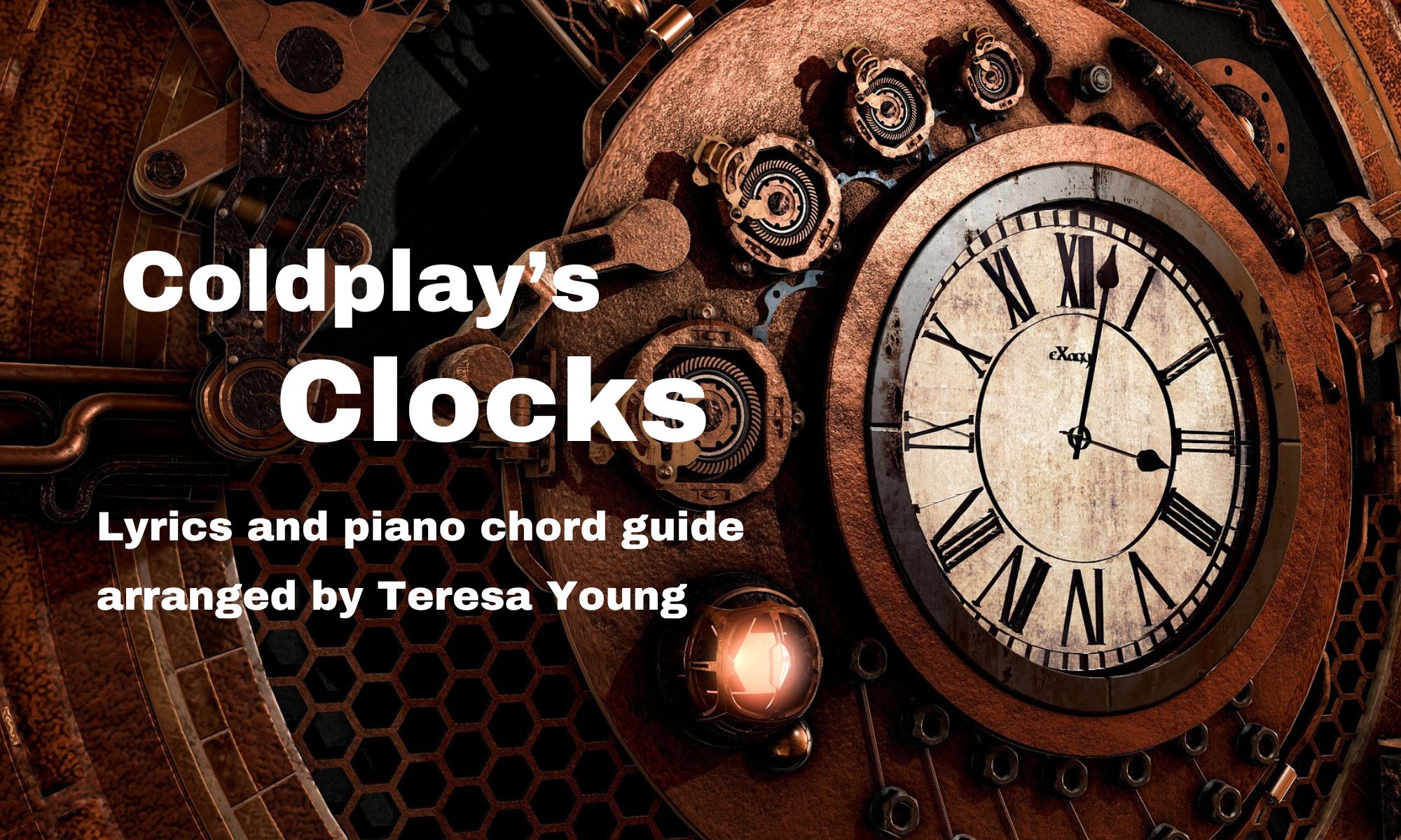 Coldplay's Clocks piano chord guide