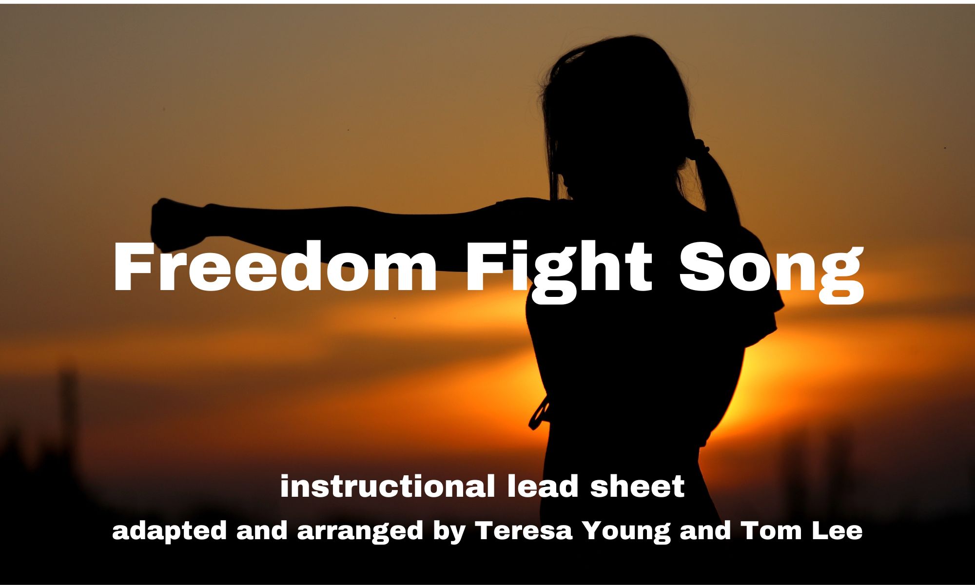 Freedom Fight Song adapted by Teresa Young and Tom Lee