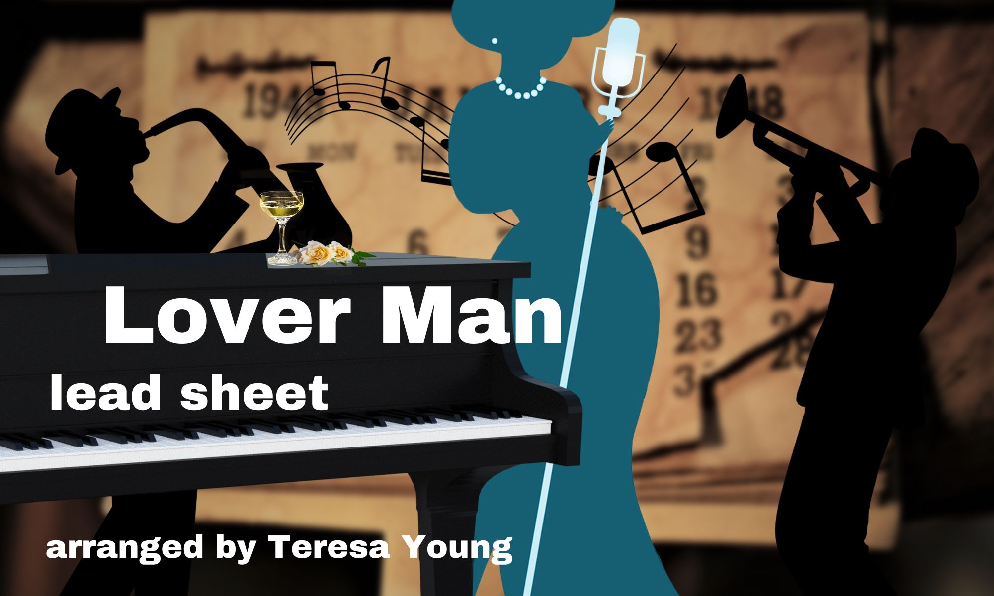 Lover Man lead sheet arr. Teresa Young