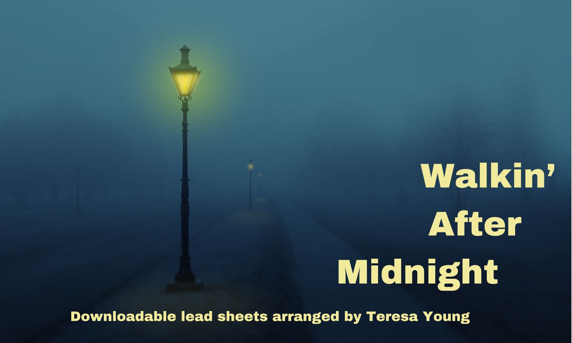 Walkin' After Midnight downloadable lead sheets